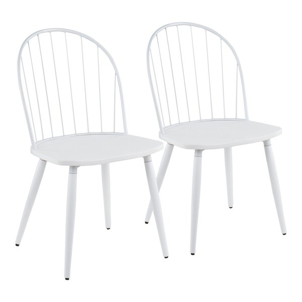 Lumisource Riley High Back Chair - Set of 2 PR CH-RILEYHB WW2